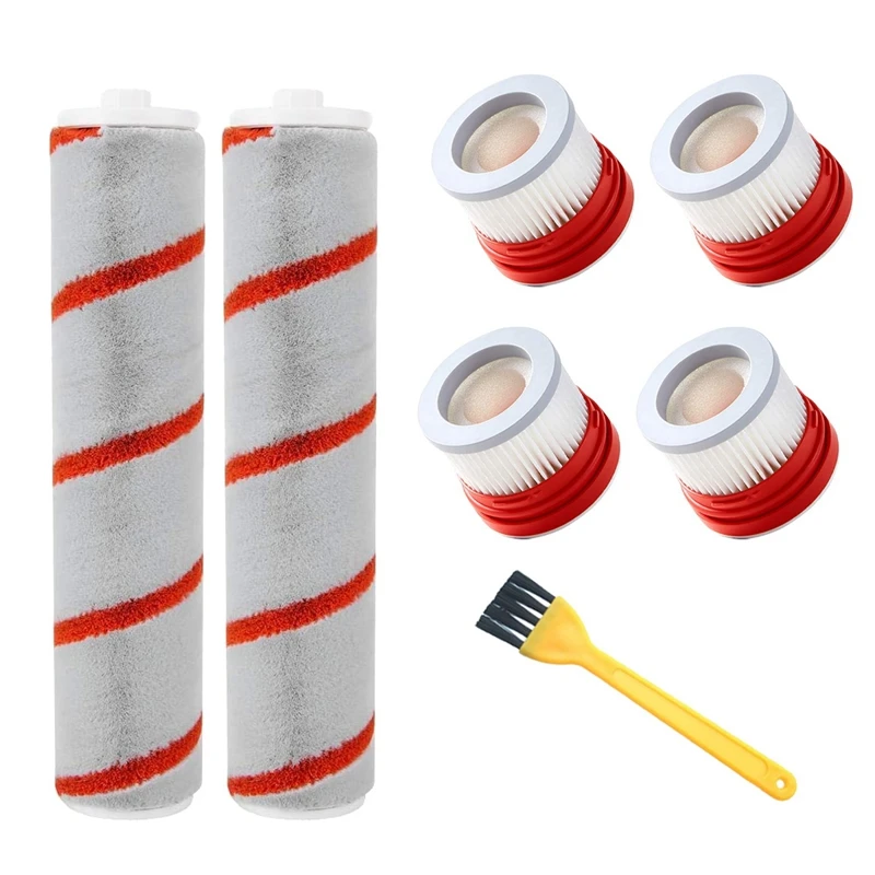 HEPA Filter Roller Brush Replacements for Xiaomi Dreame V9 V9P V10 Handheld Vacuum Cleaner Accessories Parts Kit 7 Piece (2 pcs
HEPA Filter Roller Brush Replacements for Xiaomi Dreame V9 V9P V10 Handheld Vacuum Cleaner Accessories Parts Kit 7 Piece (2 pcs