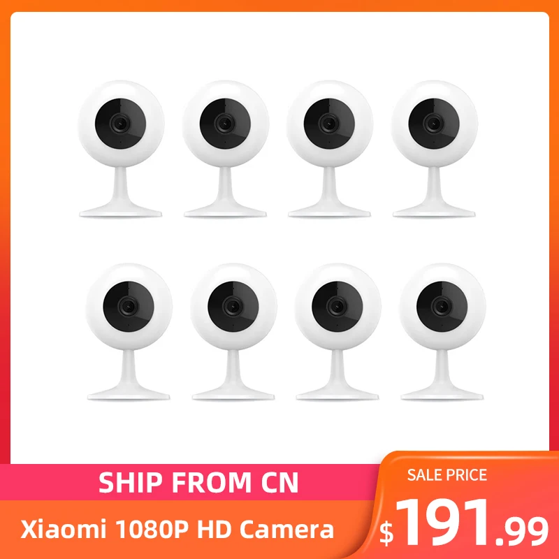 Xiaomi Mijia Camera Night Vision Infrared Wide Angle Wireless WiFi Xiaomi 1080P HD Smart Camera Mihome APP Control 8PCS
Xiaomi Mijia Camera Night Vision Infrared Wide Angle Wireless WiFi Xiaomi 1080P HD Smart Camera Mihome APP Control 8PCS