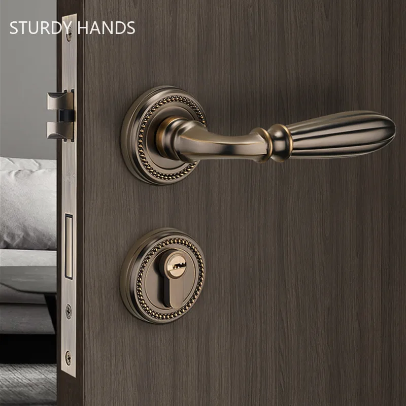 Bedroom Mute Door Handle Lock European Style Zinc Alloy Security Door Lock High Quality Household Hardware Furniture Accessories
Bedroom Mute Door Handle Lock European Style Zinc Alloy Security Door Lock High Quality Household Hardware Furniture Accessories