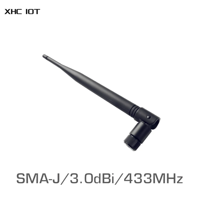 

2Pcs 433MHz uhf Wifi Antenna Omni High Gain TX433-JKS-20 210mm 3.0dBi SMA Male 433M Omni Directional Antennas for Communications