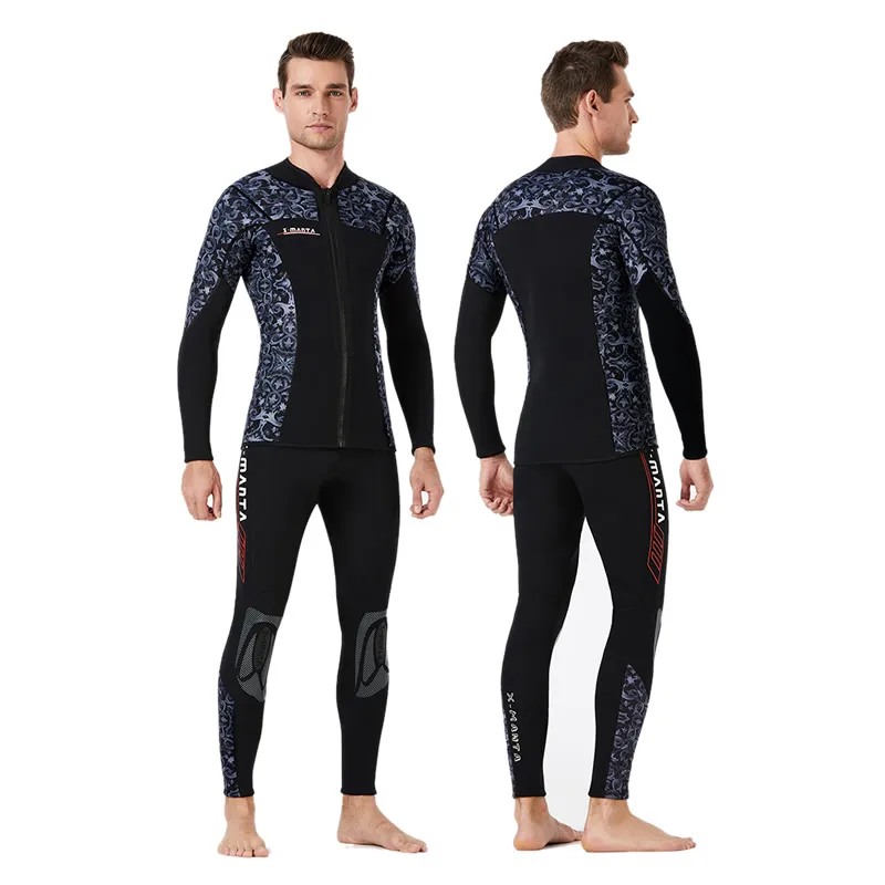 Dive&Sail 1.5mm Neoprene Men Women 2-pieces Wetsuit Diving Pants Jacket Warm Long Swimming Sailing Snorkeling Surfing Suit
Dive&Sail 1.5mm Neoprene Men Women 2-pieces Wetsuit Diving Pants Jacket Warm Long Swimming Sailing Snorkeling Surfing Suit