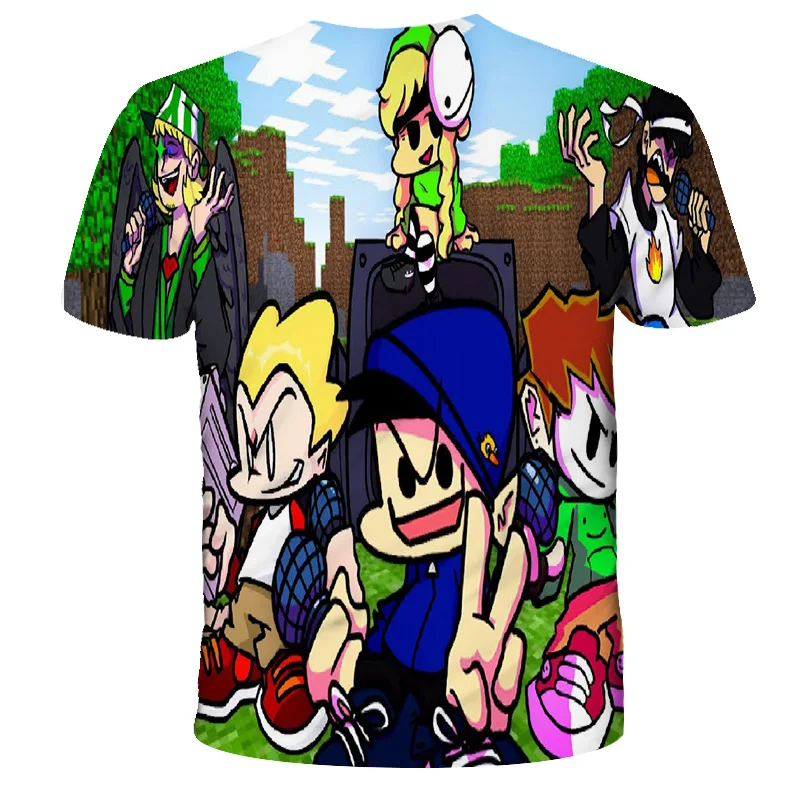 Funkin-3D Print T-shirt for Boys and Girls Short Sleeve Streetwear Harajuku Fashion Video Game
Funkin-3D Print T-shirt for Boys and Girls Short Sleeve Streetwear Harajuku Fashion Video Game