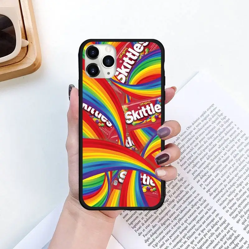 Skittles Sweet Sour Fruit Candies Phone Case for iPhone 11 12 pro XS MAX 8 7 6 6S Plus X 5S SE 2020 XR Luxury brand shell funda
Skittles Sweet Sour Fruit Candies Phone Case for iPhone 11 12 pro XS MAX 8 7 6 6S Plus X 5S SE 2020 XR Luxury brand shell funda