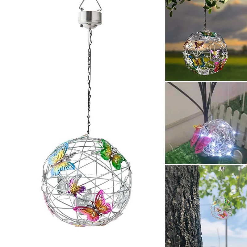Хит продаж, декоративные садовые подвесные светильники на солнечной батарее с бабочкой, водонепроницаемые светильники для дорожек, патио, ... 
Хит продаж, декоративные садовые подвесные светильники на солнечной батарее с бабочкой, водонепроницаемые светильники для дорожек, патио, ...