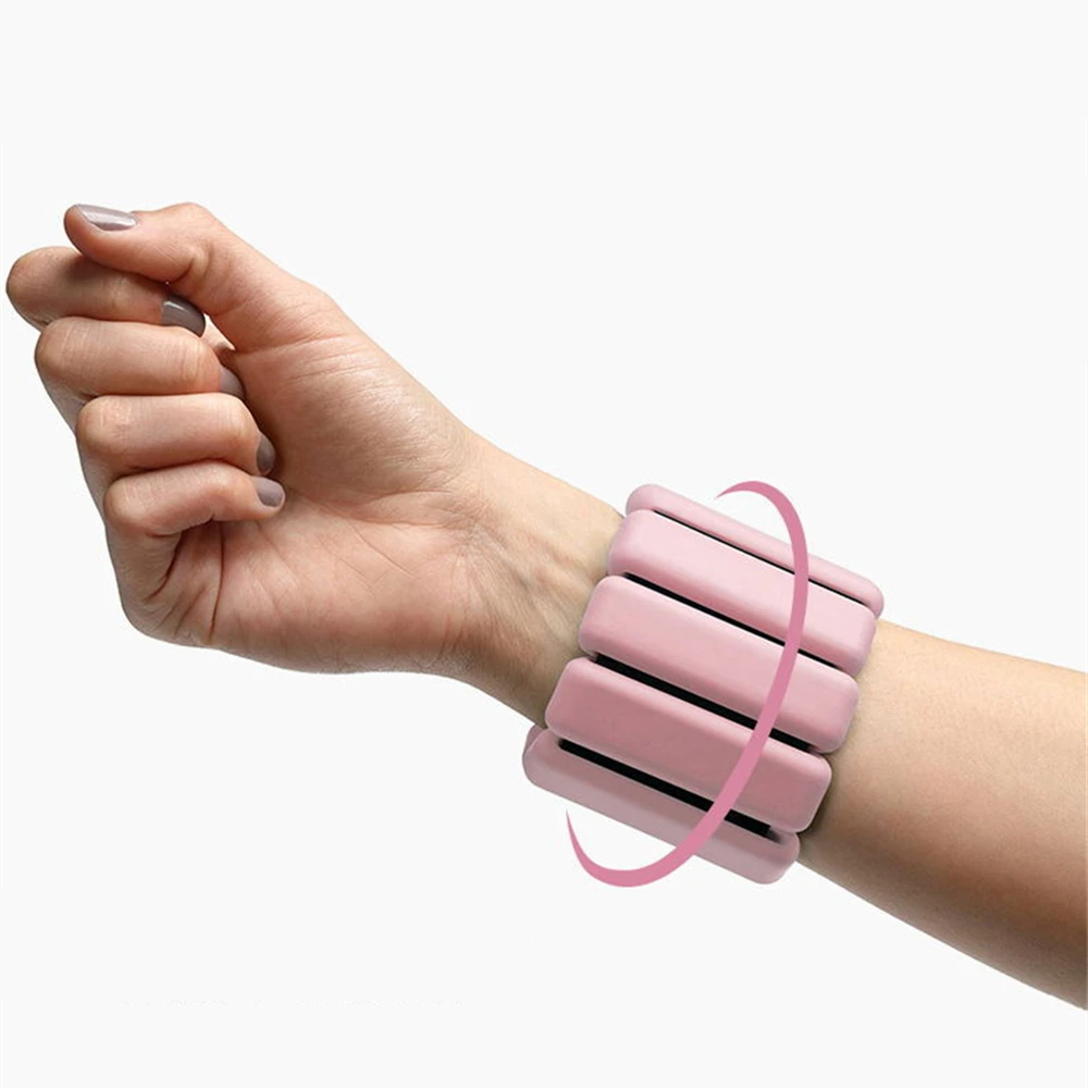 1 Pair Yoga Practice Exercise Training Fitness Silicone Bracelet Adjustable Weight 2LB Velcro Wristband Waterproof Sweatproof
1 Pair Yoga Practice Exercise Training Fitness Silicone Bracelet Adjustable Weight 2LB Velcro Wristband Waterproof Sweatproof