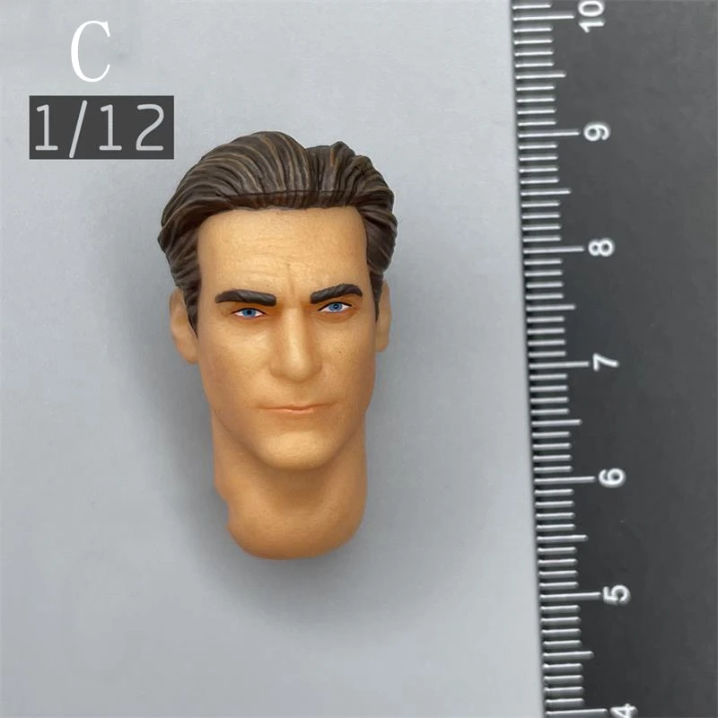 Горячая Распродажа скульптура с двухсторонней мужской головой MEZCO 1/12th модель