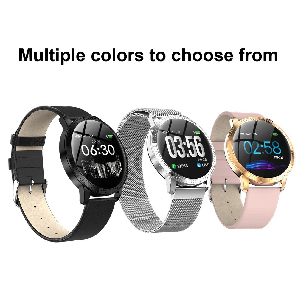 Smart Watch Men women 1.22 inch Leather Full Touch Screen Heart Rate Blood Pressure Monitor IP67 Waterproof Clock Smart bracelet
Smart Watch Men women 1.22 inch Leather Full Touch Screen Heart Rate Blood Pressure Monitor IP67 Waterproof Clock Smart bracelet