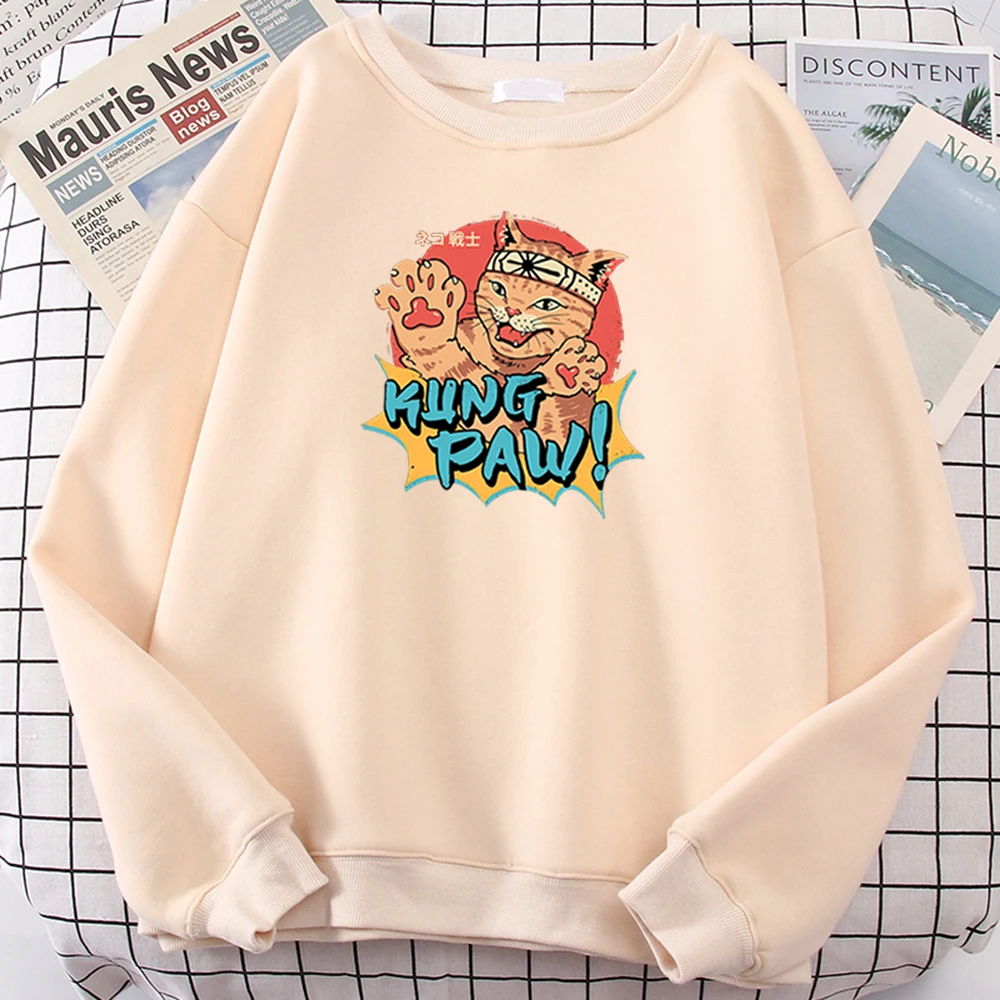 Kung Paw Cat Cartoon Clothe Printing Sweatshirt Men Woemn Oversized O-Neck Hoodies Japanese Funny Graphic Harajukua Street Tops
Kung Paw Cat Cartoon Clothe Printing Sweatshirt Men Woemn Oversized O-Neck Hoodies Japanese Funny Graphic Harajukua Street Tops