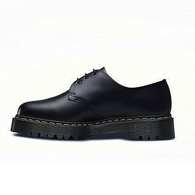 Martens 1461Bex Smooth Women Shoes Hig Platform 4cm Genuine Leather Women Work Shoes Comfortable for Work Goodyear-Welted
Martens 1461Bex Smooth Women Shoes Hig Platform 4cm Genuine Leather Women Work Shoes Comfortable for Work Goodyear-Welted
