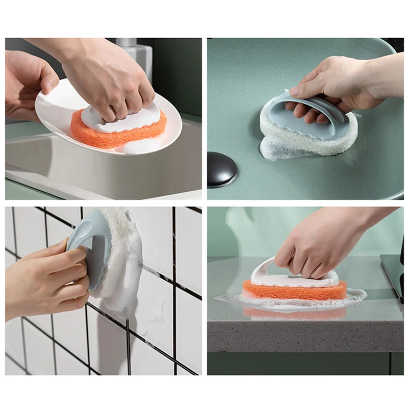 Kitchen Sponge Bathtub Pool Scrub Brush Strong Scouring Dish Washing Cleaning
Kitchen Sponge Bathtub Pool Scrub Brush Strong Scouring Dish Washing Cleaning