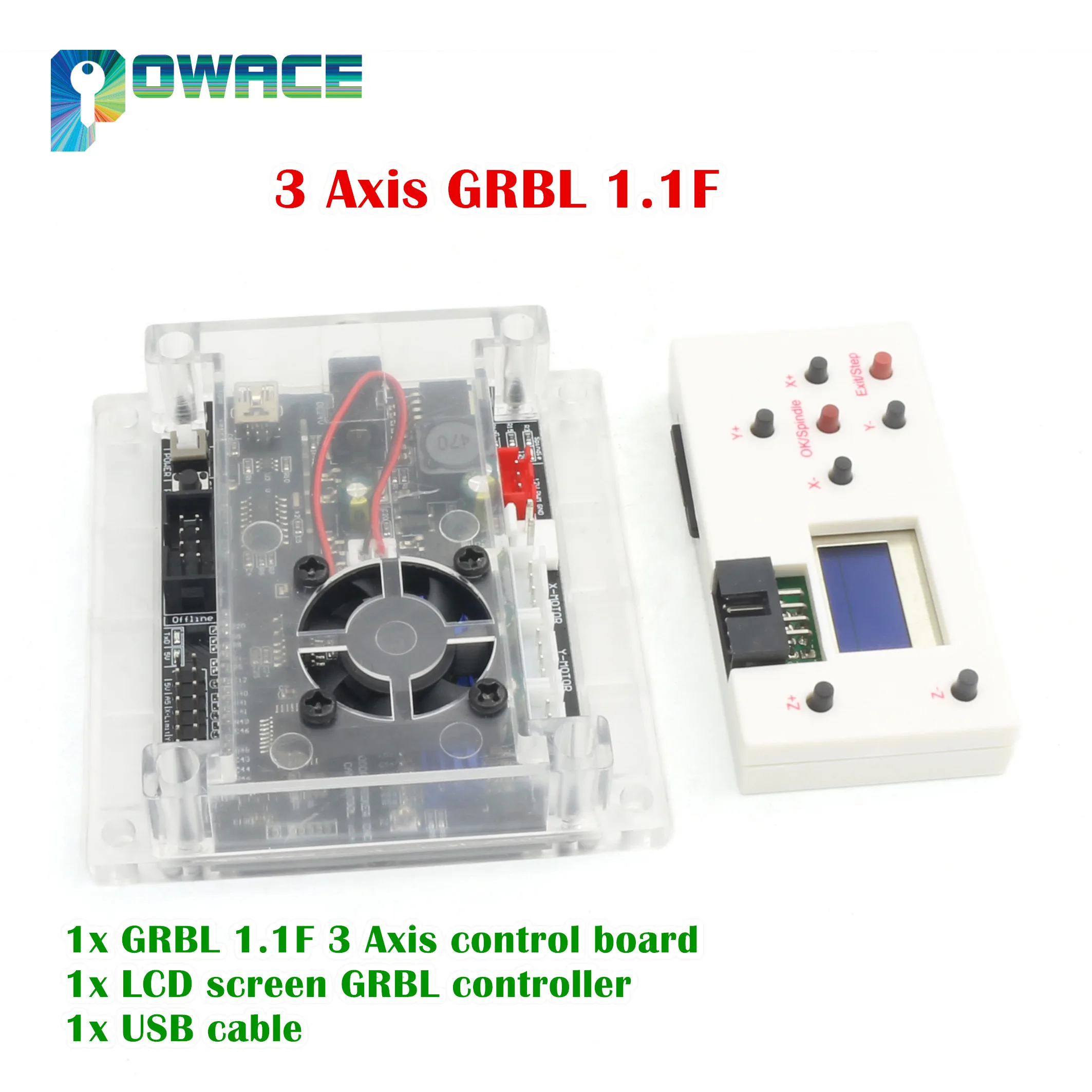 Плата управления гравировальным станком GRBL 1.1F, 3 оси, USB порт, поддержка портов лазерной машины, плата GRBL, автономный рабочий контроллер
Плата управления гравировальным станком GRBL 1.1F, 3 оси, USB порт, поддержка портов лазерной машины, плата GRBL, автономный рабочий контроллер