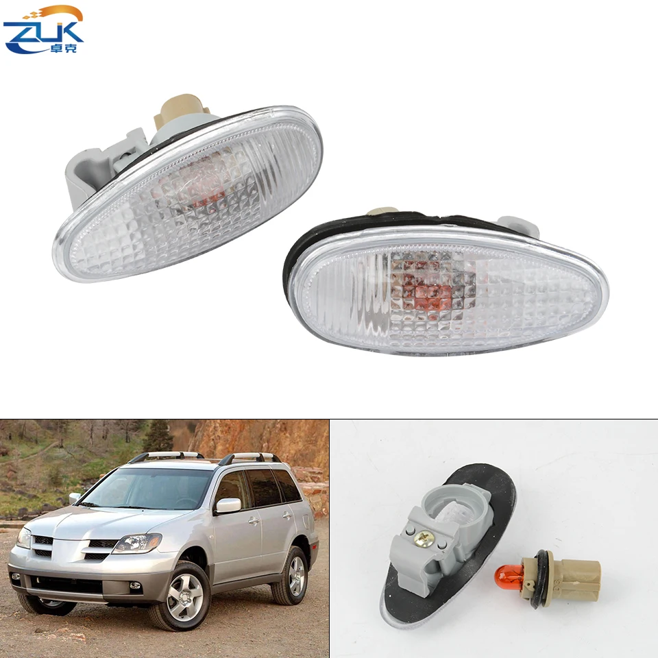 ZUK Front Side Turn Signal Light Fender Marker Lamp For Mitsubishi Outlander Pajero Montero Shogun Lancer Galant MR522027
ZUK Front Side Turn Signal Light Fender Marker Lamp For Mitsubishi Outlander Pajero Montero Shogun Lancer Galant MR522027