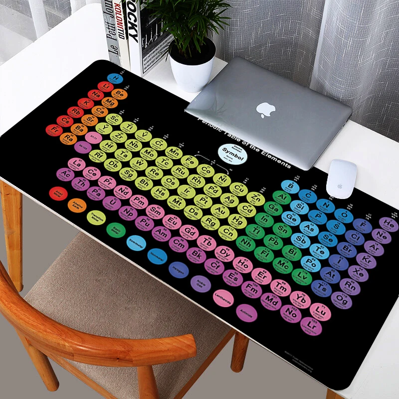large Gaming mouse Pad Size Periodic desk of Chemical Elem Mousepad xxl Anti-slip game Keyboard Mat Desk mats
large Gaming mouse Pad Size Periodic desk of Chemical Elem Mousepad xxl Anti-slip game Keyboard Mat Desk mats