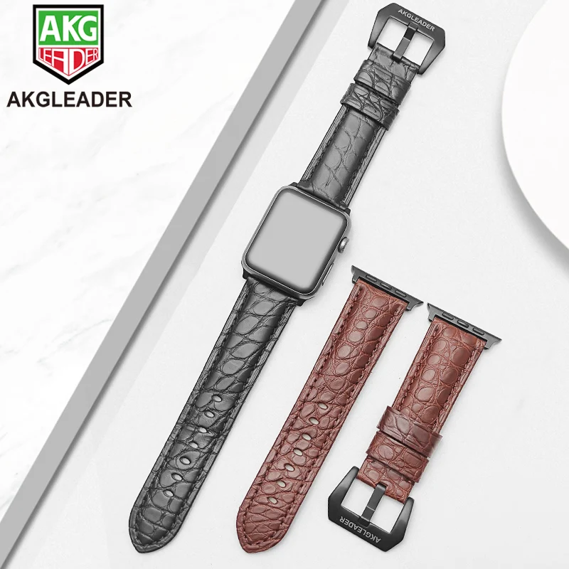 Luxury Accessories Genuine Crocodile skin strap for apple watch 2 3 4 5 6 7 41 45mm iwatch leather wristband 42mm 44mm 40mm 38mm
Luxury Accessories Genuine Crocodile skin strap for apple watch 2 3 4 5 6 7 41 45mm iwatch leather wristband 42mm 44mm 40mm 38mm