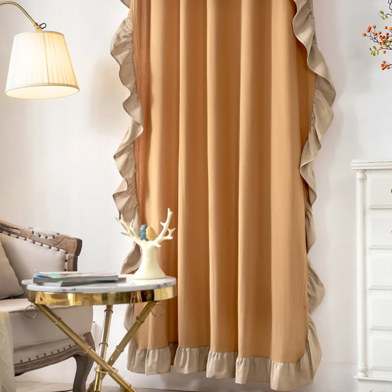 Cotton Linen Solid Lace Curtain Country Style Window Hanging Blackout Curtains for Living Room Easy Drape for Window
Cotton Linen Solid Lace Curtain Country Style Window Hanging Blackout Curtains for Living Room Easy Drape for Window