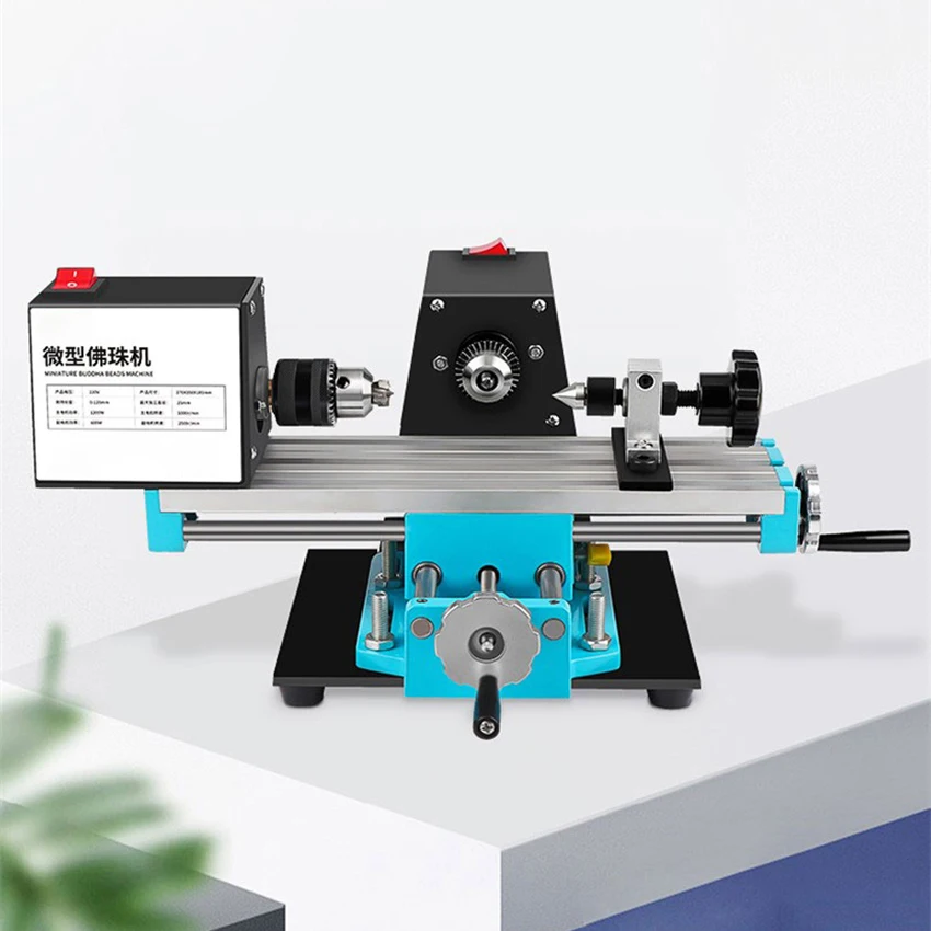 1200W Mini Wood Lathe Machine DIY Woodworking Miniature Buddha Pearl Lathe Grinding Polishing Beads Wood Drill Rotary Tool 220V
1200W Mini Wood Lathe Machine DIY Woodworking Miniature Buddha Pearl Lathe Grinding Polishing Beads Wood Drill Rotary Tool 220V