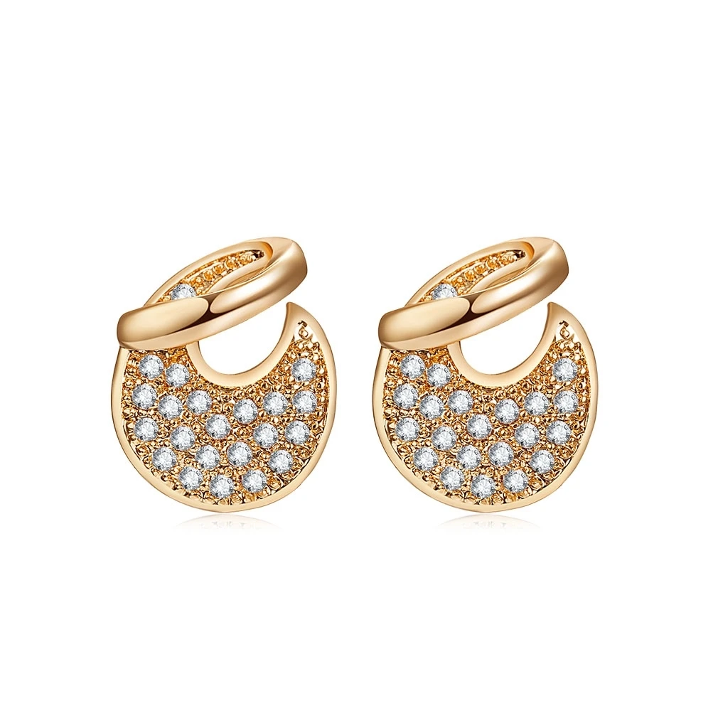 Love & Annie Exquisite AAA CZ Gold Color Moon Stud Earrings Cute Earrings for Women Small Earring Romantic Gift
Love & Annie Exquisite AAA CZ Gold Color Moon Stud Earrings Cute Earrings for Women Small Earring Romantic Gift