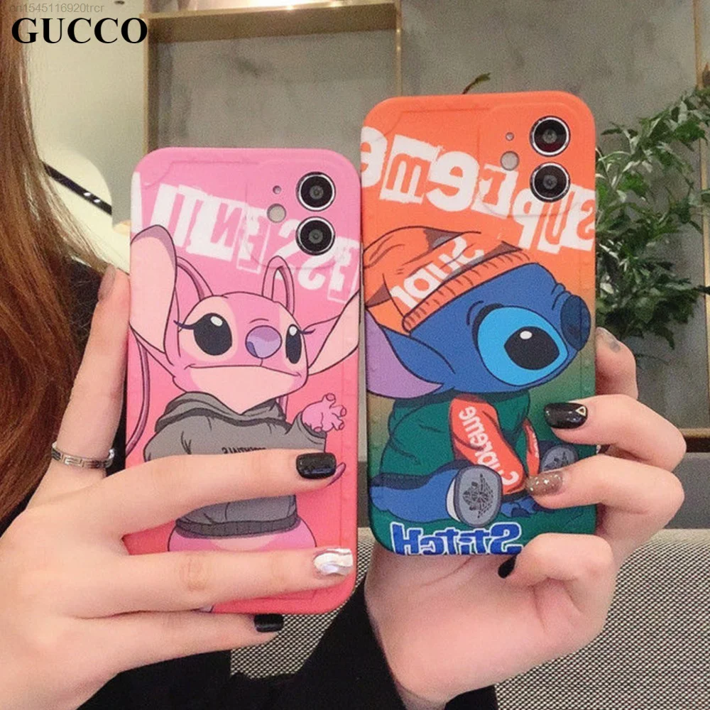 Disney Cute Lilo & Stitch coque iphone 12 pro max cases for iPhone 11 Pro Max 7 8 plus x xs xr anime protective cover couples
Disney Cute Lilo & Stitch coque iphone 12 pro max cases for iPhone 11 Pro Max 7 8 plus x xs xr anime protective cover couples