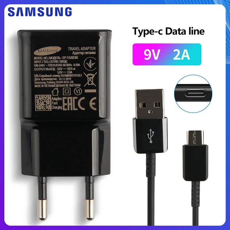 Сетевое зарядное устройство Samsung (EP TA20EBE/ EP TA20EWE) 15 Вт|Зарядные устройства для