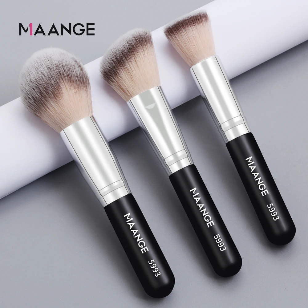 

MAANGE 2/3/6 Pcs Makeup Brushes Set Foundation Blush Powder Concealer Blending Make Up Brush Soft Facial Beauty Cosmetic Tools