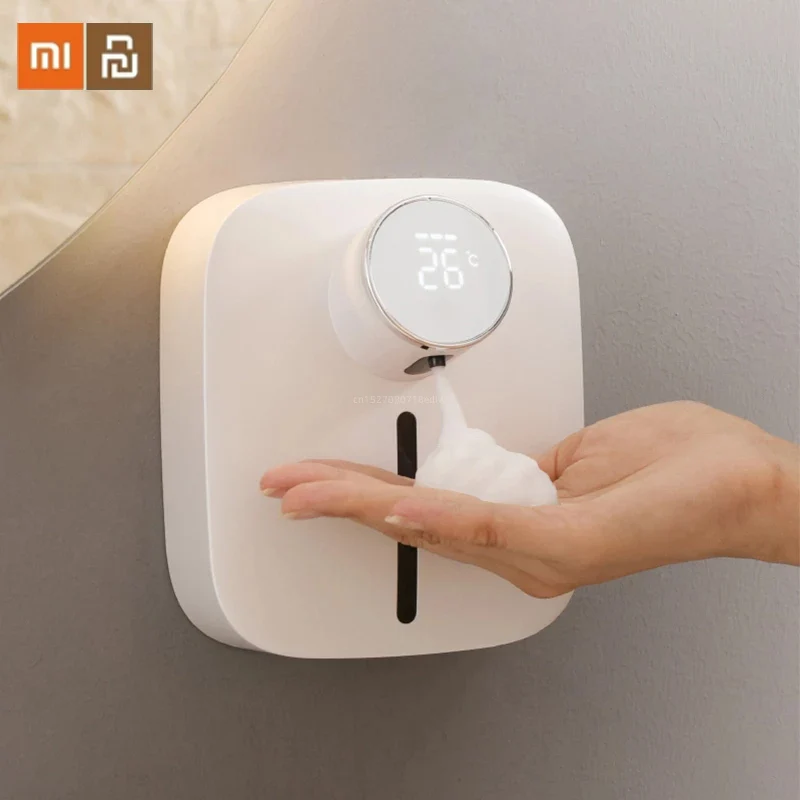

Xiaomi Mijia Soap Dispenser LED Display IPX4 Waterproof Induction Foaming Hand Washer Household Infrared Liquid Soap Dispenser