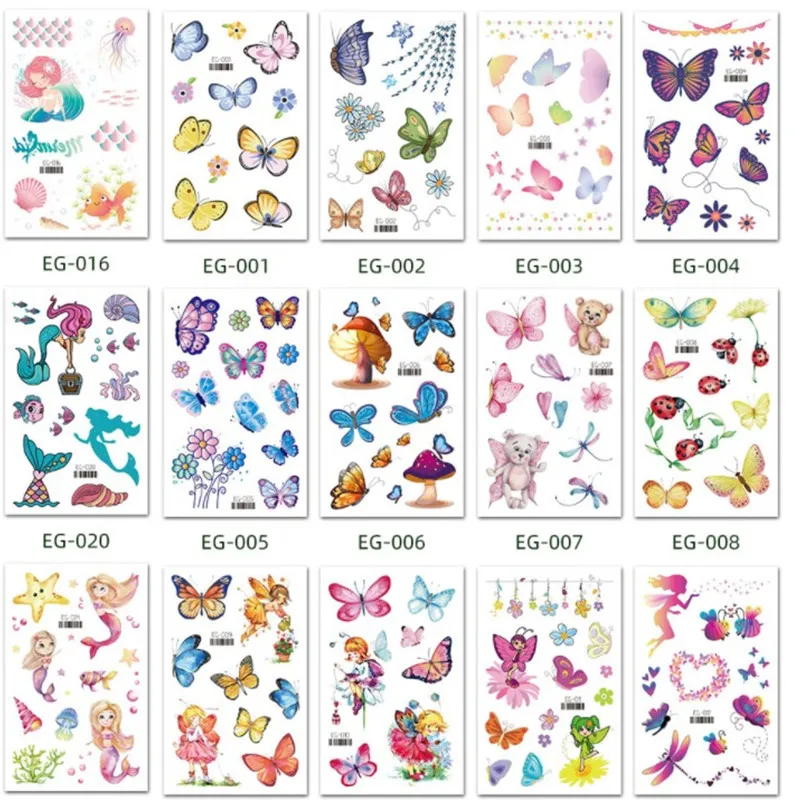 Glitter Unicorn Mermaid Tattoo Sticker Children Arm Face Tattoo Kids Body Art Temporary Tattoo Cartoon Festival Gift
Glitter Unicorn Mermaid Tattoo Sticker Children Arm Face Tattoo Kids Body Art Temporary Tattoo Cartoon Festival Gift