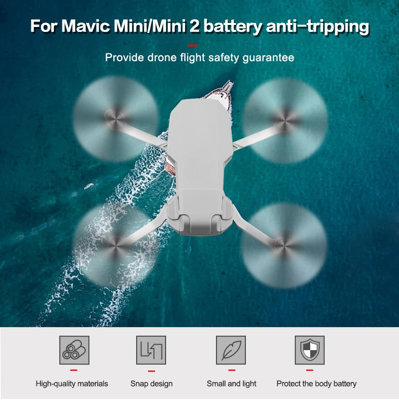 Mavic Mini 2 Camera Drone Battery Protective Cover Battery Protector Parts for DJI Mavic Mini 1 Mini 2 RC Drone
Mavic Mini 2 Camera Drone Battery Protective Cover Battery Protector Parts for DJI Mavic Mini 1 Mini 2 RC Drone