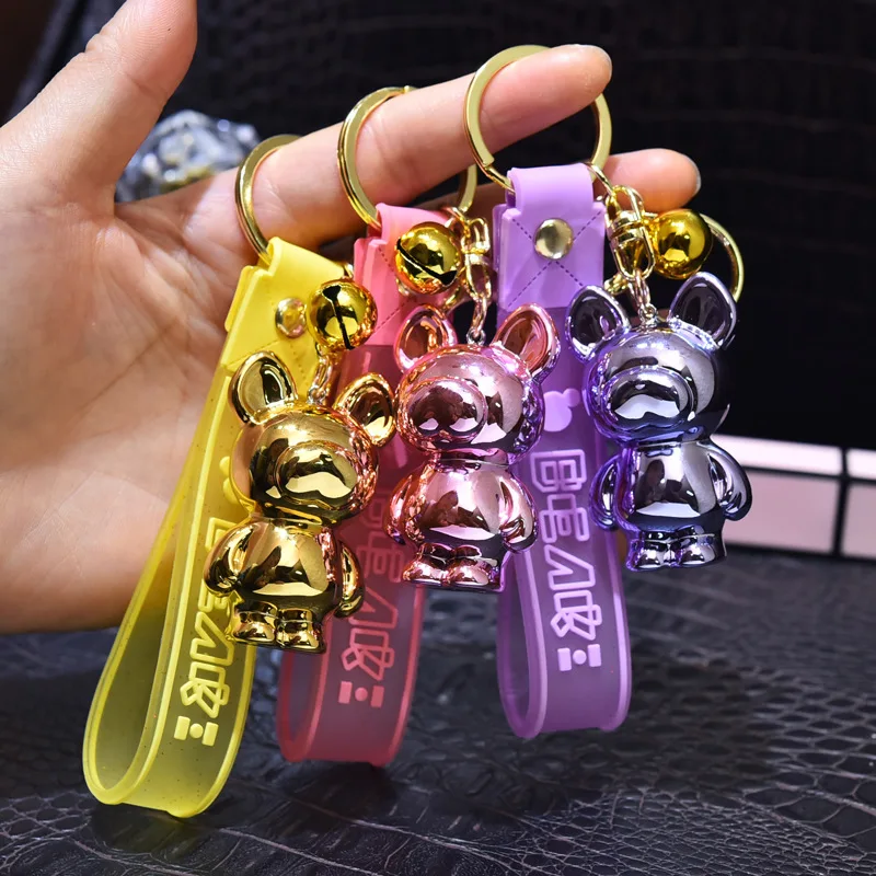 New Electroplating Bear Car Keychain Bag Pendant Blind Box Gift Student Small Gift Couple Pendant Wholesale
New Electroplating Bear Car Keychain Bag Pendant Blind Box Gift Student Small Gift Couple Pendant Wholesale