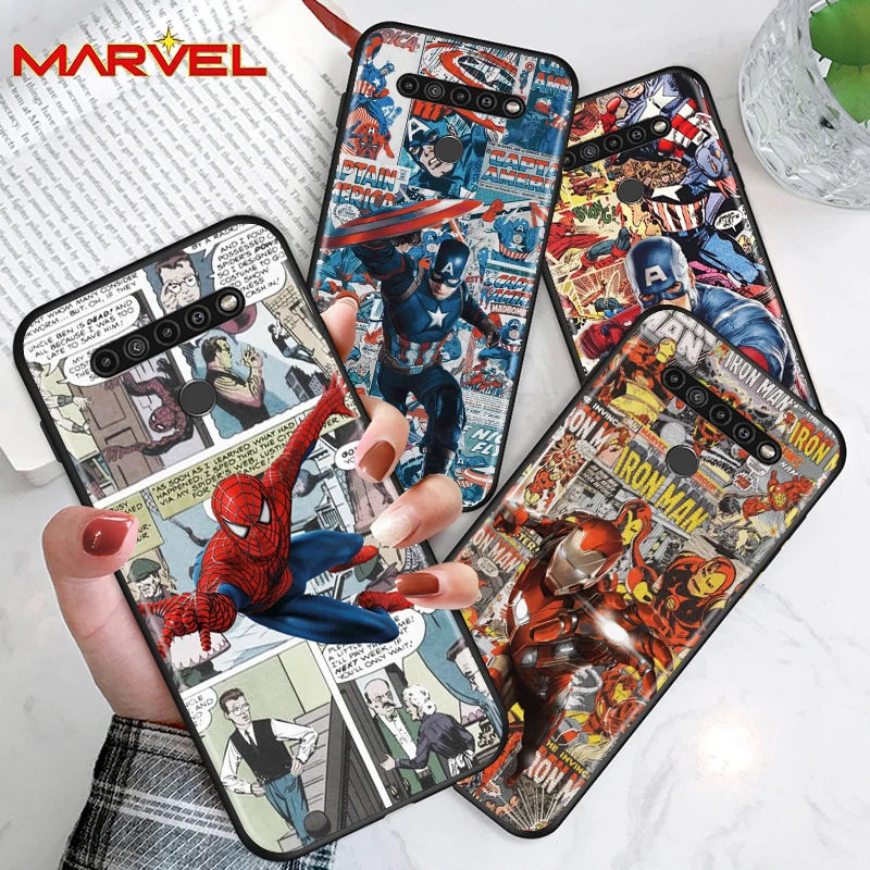 Spiderman captain america for LG G8 G8S G8X V30 V35 V40 V50 V60 ThinQ Q60 K40 K50 K51 K61 K71 K92 K62 Soft Black Phone Case
Spiderman captain america for LG G8 G8S G8X V30 V35 V40 V50 V60 ThinQ Q60 K40 K50 K51 K61 K71 K92 K62 Soft Black Phone Case