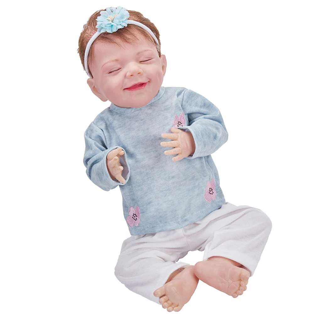 20inch 51CM Silcone Rebron Doll Hair April Cloth Body Heart Bedtime Girl Bebe Toys Manual Simulation For Kids
20inch 51CM Silcone Rebron Doll Hair April Cloth Body Heart Bedtime Girl Bebe Toys Manual Simulation For Kids