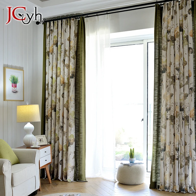 American Style Lotus Leaf Window Curtains For Living Room Decor Green Bedroom Curtains Drapes Windows Treatments Blinds 75%
American Style Lotus Leaf Window Curtains For Living Room Decor Green Bedroom Curtains Drapes Windows Treatments Blinds 75%