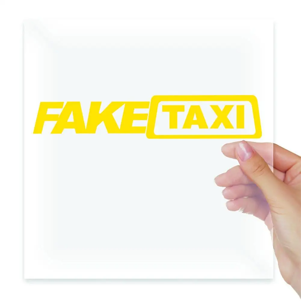 Funny Car Sticker FAKE TAXI Drifting Sign Race Auto Vehicle Decal Decoration
Funny Car Sticker FAKE TAXI Drifting Sign Race Auto Vehicle Decal Decoration