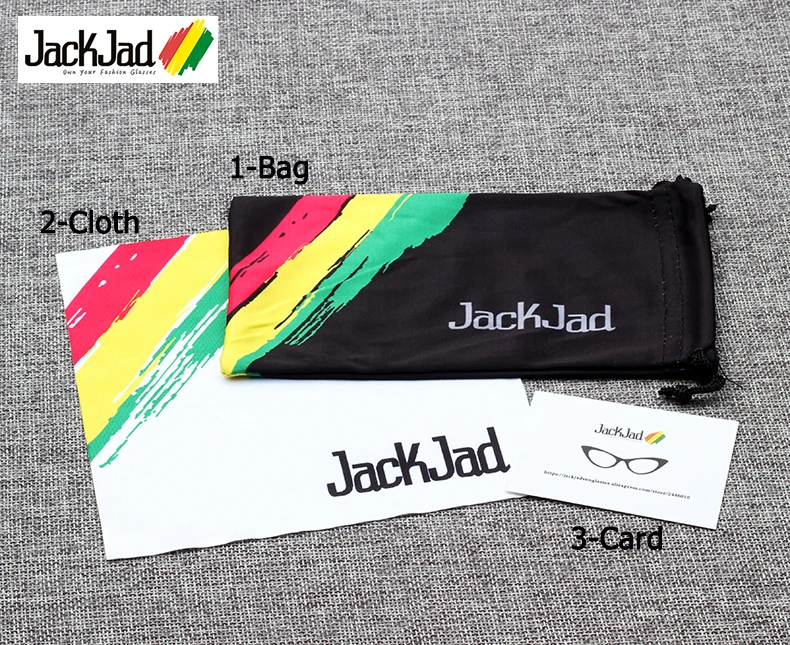 Новинка 2020 модные солнцезащитные очки JackJad с оттенком океанических линз для