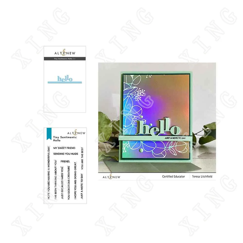 Arrival New Hello Metal Cutting Dies and Stamps for 2022 Scrapbook Diary Decoration Embossing Template Diy Card Handmade
Arrival New Hello Metal Cutting Dies and Stamps for 2022 Scrapbook Diary Decoration Embossing Template Diy Card Handmade
