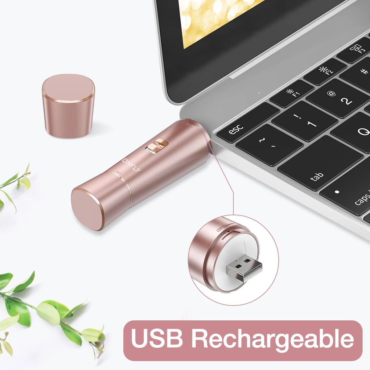 Laxcare Mini Portable Electric Epilator USB Rechargeable Waterproof Facial Hair Remover Electric Shaver Depilador For Women Gift
Laxcare Mini Portable Electric Epilator USB Rechargeable Waterproof Facial Hair Remover Electric Shaver Depilador For Women Gift