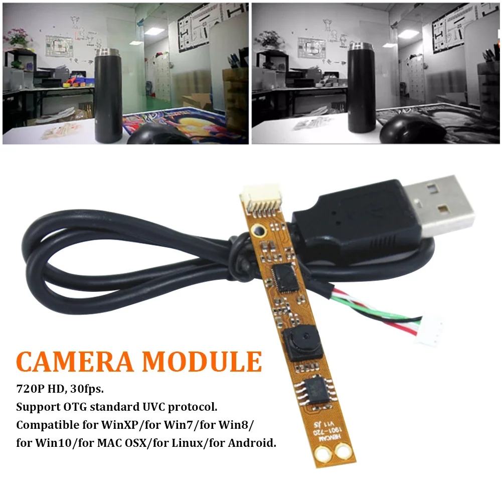 1 Megapixel 720P HD Camera Module QR Code For Laptop USB Drive Free Scanning Durable With Test Cable 30fps Plug And Play OV9726
1 Megapixel 720P HD Camera Module QR Code For Laptop USB Drive Free Scanning Durable With Test Cable 30fps Plug And Play OV9726