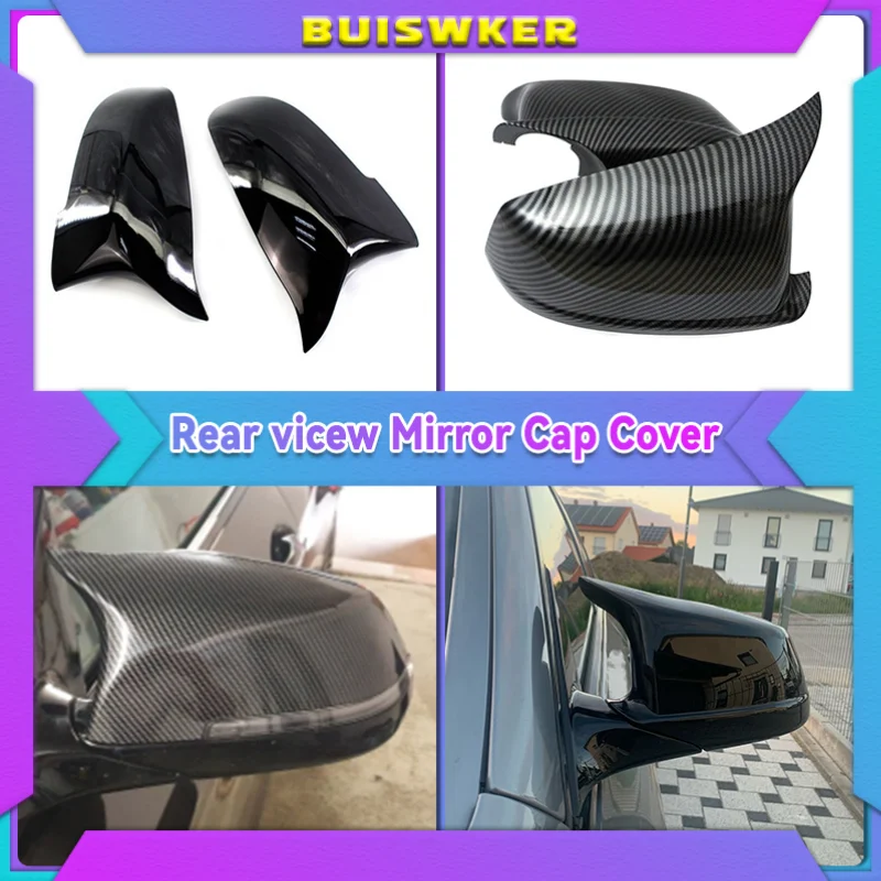 2pcs Bright Car Glossy Black Replacement for BMW 5 Series Sedan F10 F11 F18 2014-2017 Rearview Mirror Cover Caps M Style 
2pcs Bright Car Glossy Black Replacement for BMW 5 Series Sedan F10 F11 F18 2014-2017 Rearview Mirror Cover Caps M Style