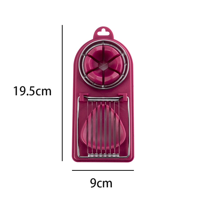 1PCS Stainless Steel Egg Cutter Egg Slicers Multifunctional Fruit Vegetable Cutting Kitchen Accessories Slicing Cooking Gadgets
1PCS Stainless Steel Egg Cutter Egg Slicers Multifunctional Fruit Vegetable Cutting Kitchen Accessories Slicing Cooking Gadgets