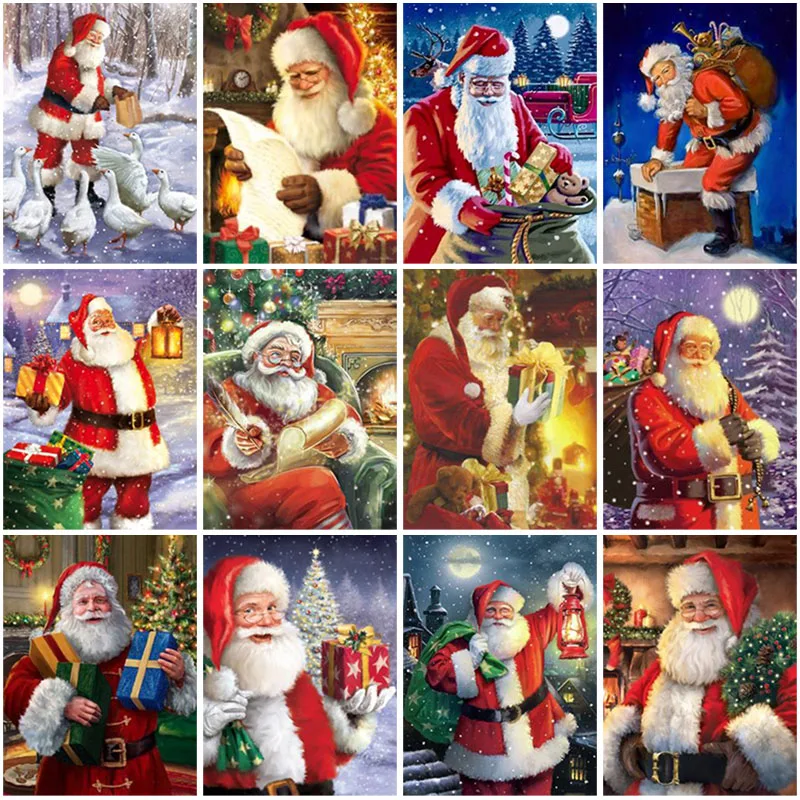 5d Diy Diamond Painting Santa Claus Full Square Drill Diamond Mosaic Embroidery Rhinestone Christmas Gift Wall Art Home Decor
5d Diy Diamond Painting Santa Claus Full Square Drill Diamond Mosaic Embroidery Rhinestone Christmas Gift Wall Art Home Decor