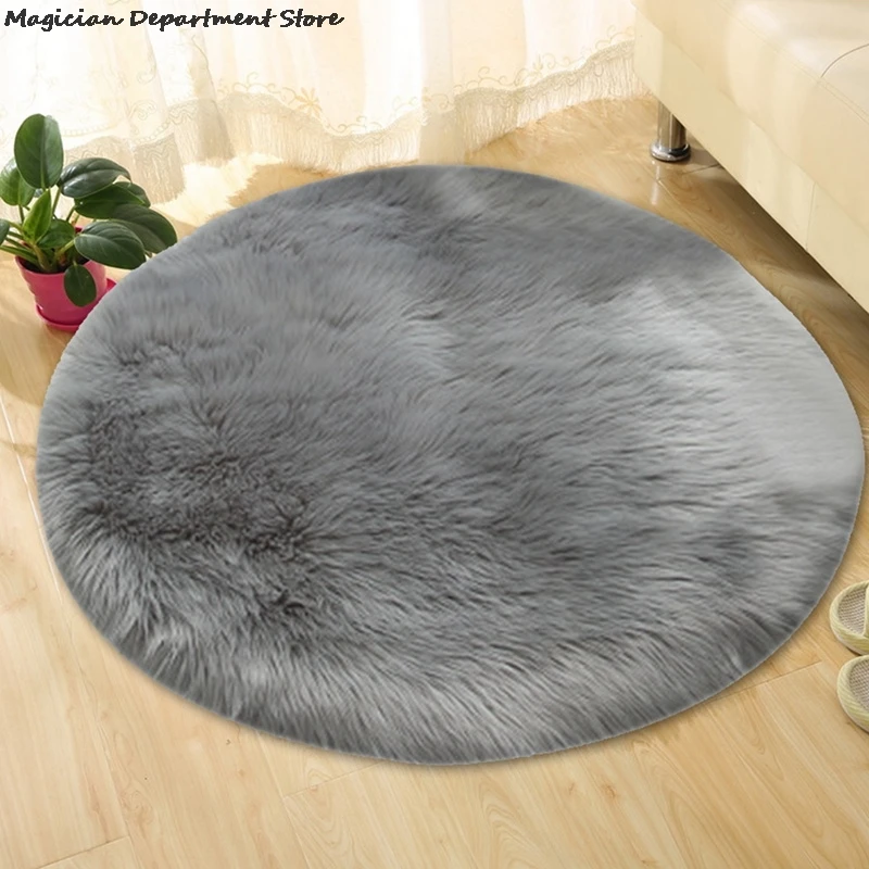 70cm Round Shape Fluffy Faux Sheepskin Rug Heart Shaped Cushion Fluffy Room Carpet For Home Living Room Sofa Floor Bedroom New
70cm Round Shape Fluffy Faux Sheepskin Rug Heart Shaped Cushion Fluffy Room Carpet For Home Living Room Sofa Floor Bedroom New