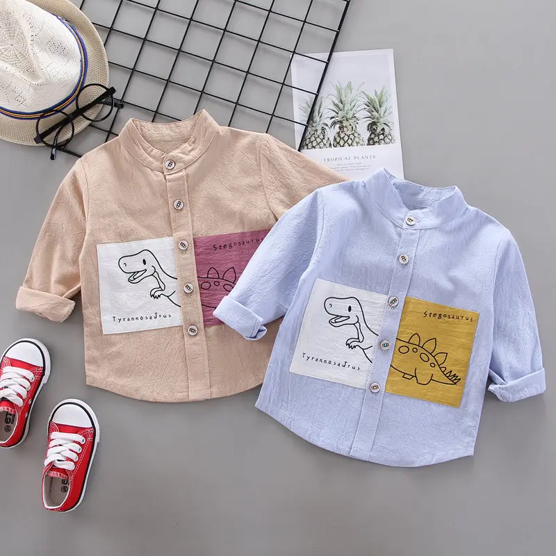 2020 Baby Boys Girls Spring Autumn Children Clothes dinosaur shirt blouses Infant Out Kids Fashion Toddler Casual Clothing suits 
2020 Baby Boys Girls Spring Autumn Children Clothes dinosaur shirt blouses Infant Out Kids Fashion Toddler Casual Clothing suits