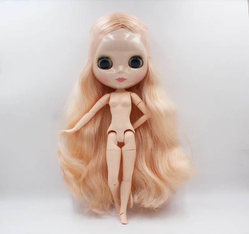 Фото Бесплатная доставка красочная детская кукла сделай сам Blyth модные волосы с 4