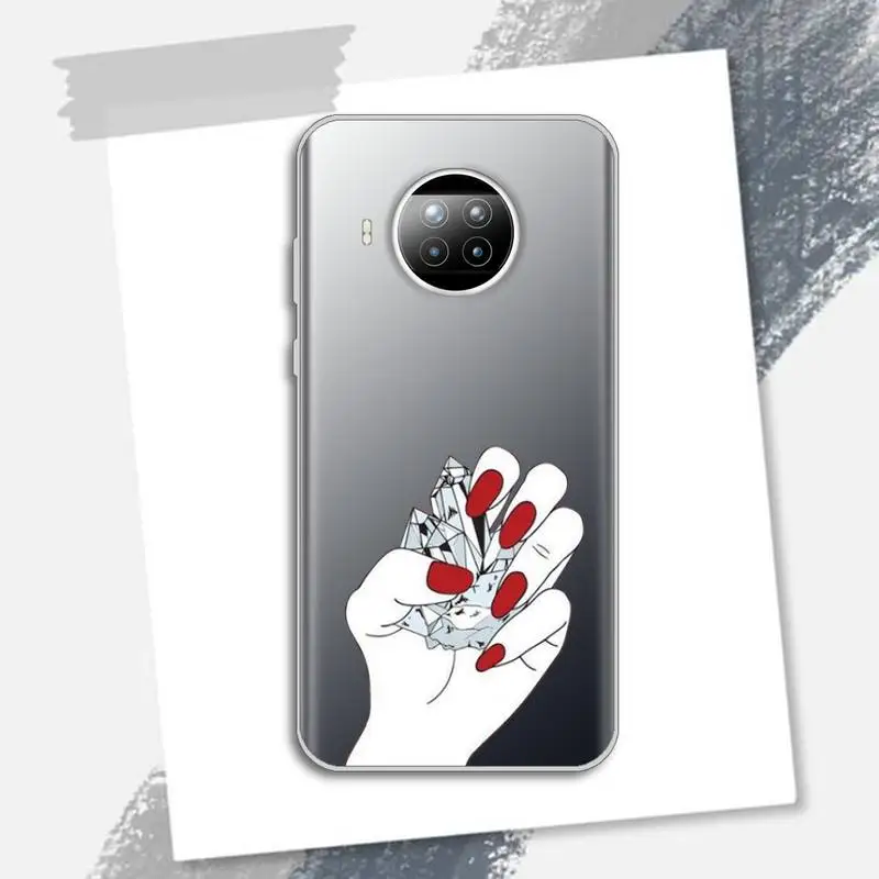 Beautiful fingers Phone Case Transparent for xiaomi redmi note 8 9 9s 11 10t lite pro
Beautiful fingers Phone Case Transparent for xiaomi redmi note 8 9 9s 11 10t lite pro