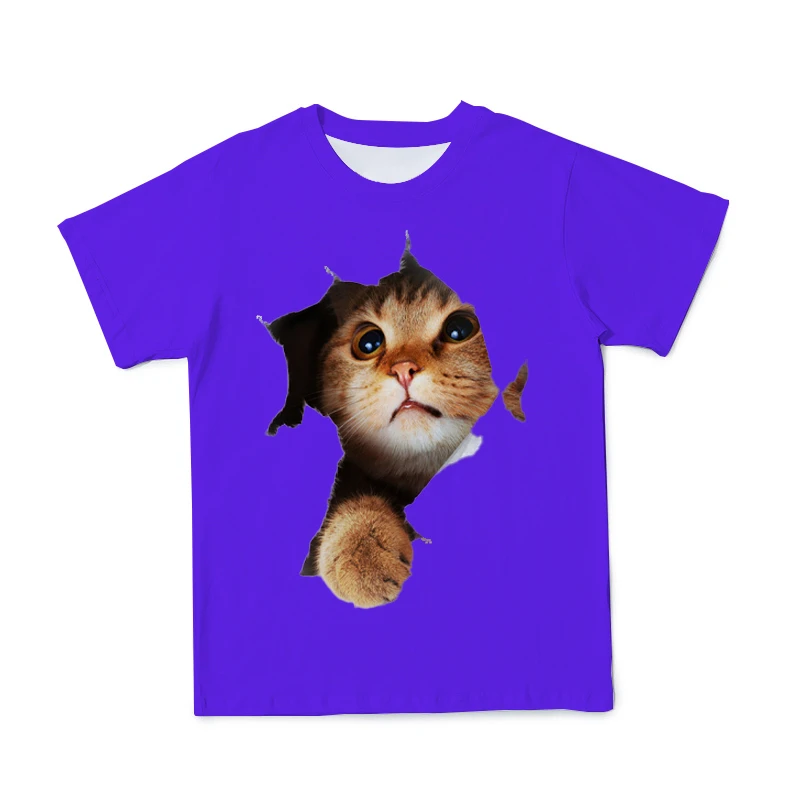 2021 Summer 3D Men's Animal Kitten Print T-Shirt Fashion Short-Sleeved Tee O-Neck Super Cute Cat Casual Clus Size 110-6XL
2021 Summer 3D Men's Animal Kitten Print T-Shirt Fashion Short-Sleeved Tee O-Neck Super Cute Cat Casual Clus Size 110-6XL