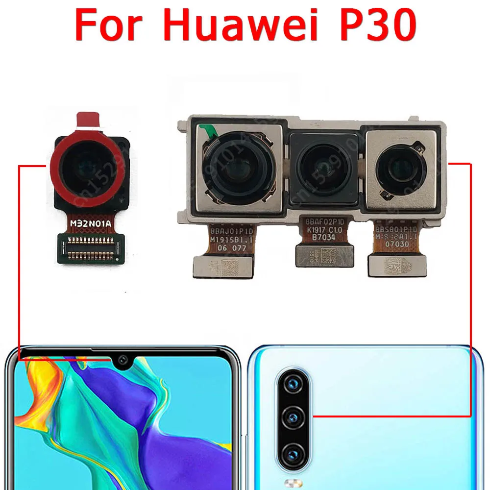 Original For Huawei P30 Front Rear View Back Camera Frontal Main Facing Small Backside Camera Module Replacement Spare Parts
Original For Huawei P30 Front Rear View Back Camera Frontal Main Facing Small Backside Camera Module Replacement Spare Parts