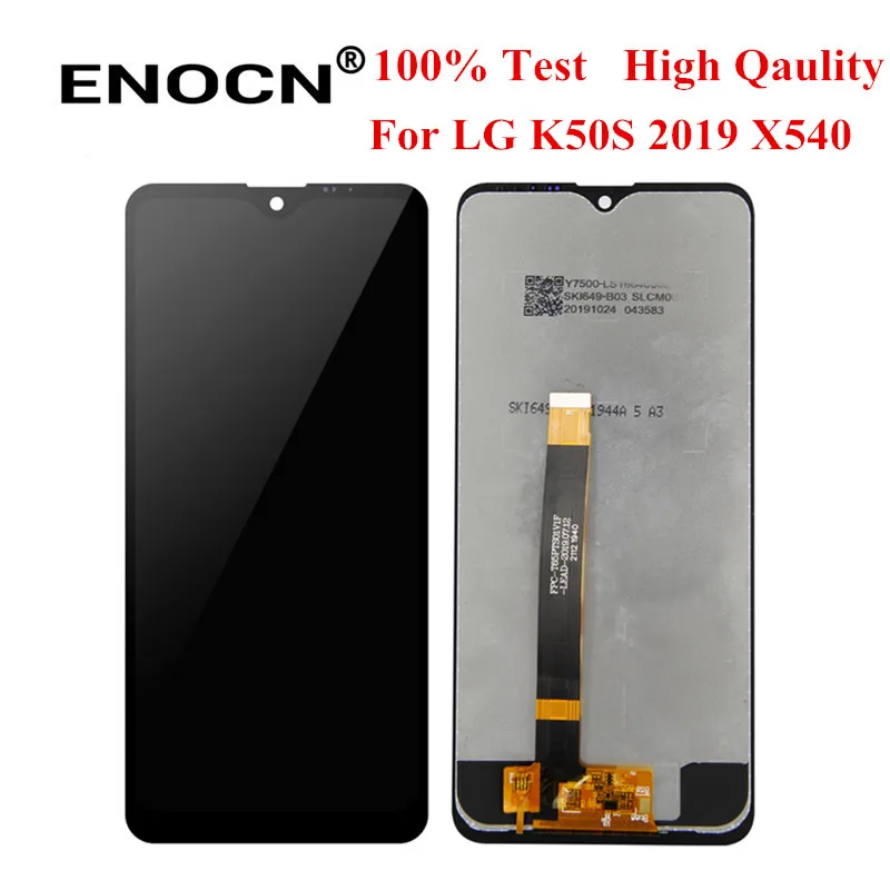 

6.5"For LG K50S 2019 X540HM X540 X540EMW X540BMW LCD Display Touch Screen Digitizer Assembly For LG K50S 2019 LMX540HM LCD