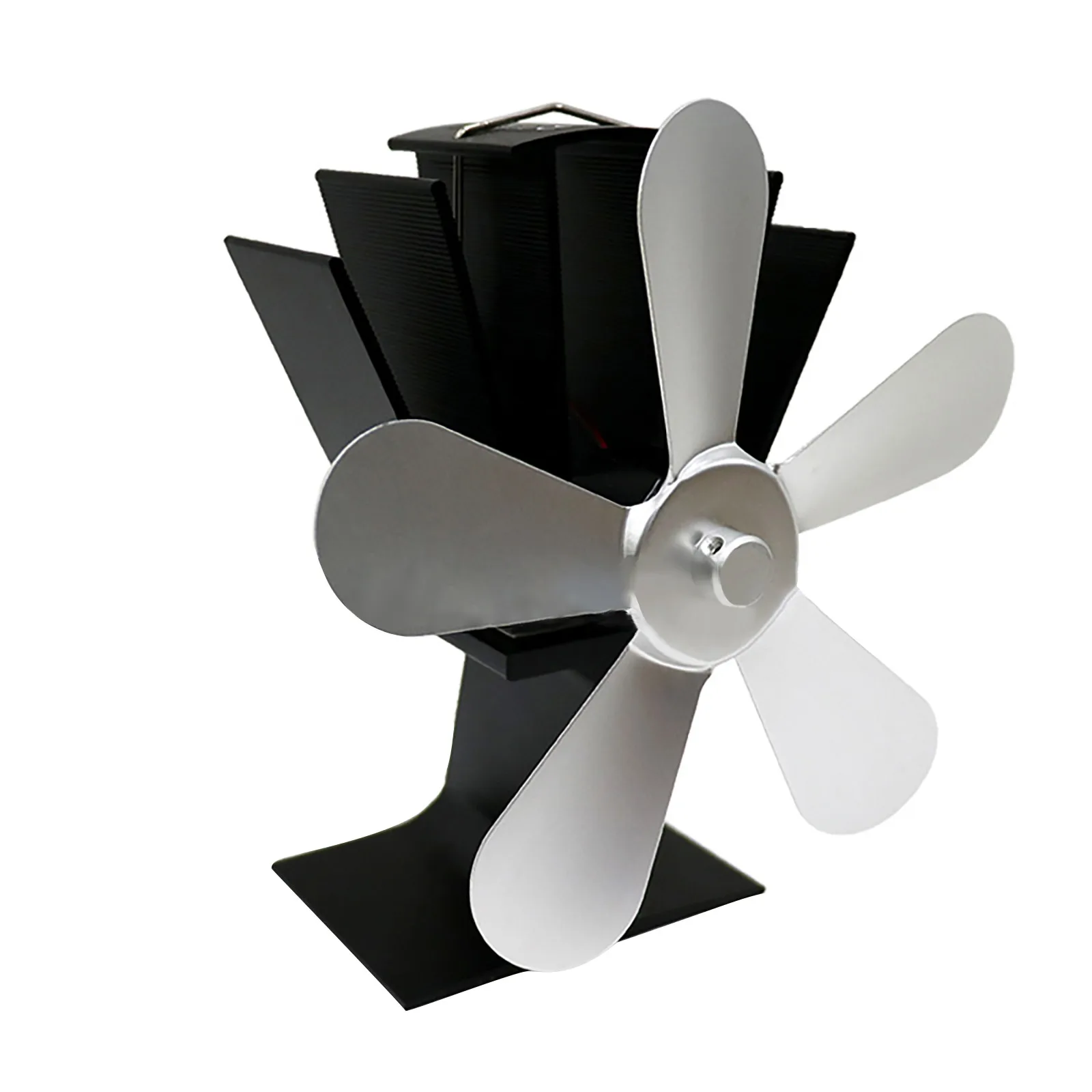 New Black Fireplace 5 Blade Heat Powered Stove Fan Log Wood Burner Eco Friendly Quiet Fan Home Efficient Heat Distribution
New Black Fireplace 5 Blade Heat Powered Stove Fan Log Wood Burner Eco Friendly Quiet Fan Home Efficient Heat Distribution