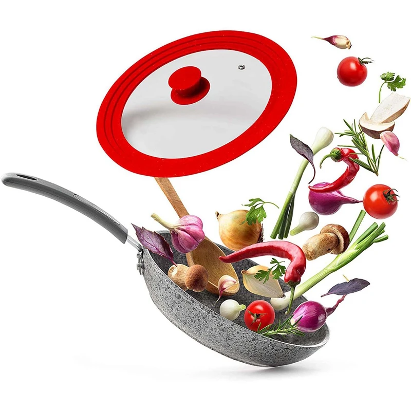 Universal for Pots and Pans, Silicone Lids for Frying - Replacement
Universal for Pots and Pans, Silicone Lids for Frying - Replacement