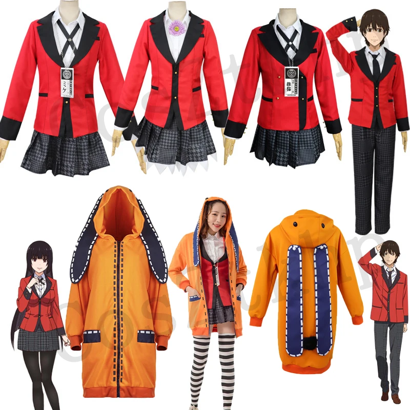 Новый аниме Kakegurui Jabami компульсивный геймблер Руна йомозуки Косплей Костюм Аниме Толстовка пальто джабами юмеко Косплей Костюм
Новый аниме Kakegurui Jabami компульсивный геймблер Руна йомозуки Косплей Костюм Аниме Толстовка пальто джабами юмеко Косплей Костюм