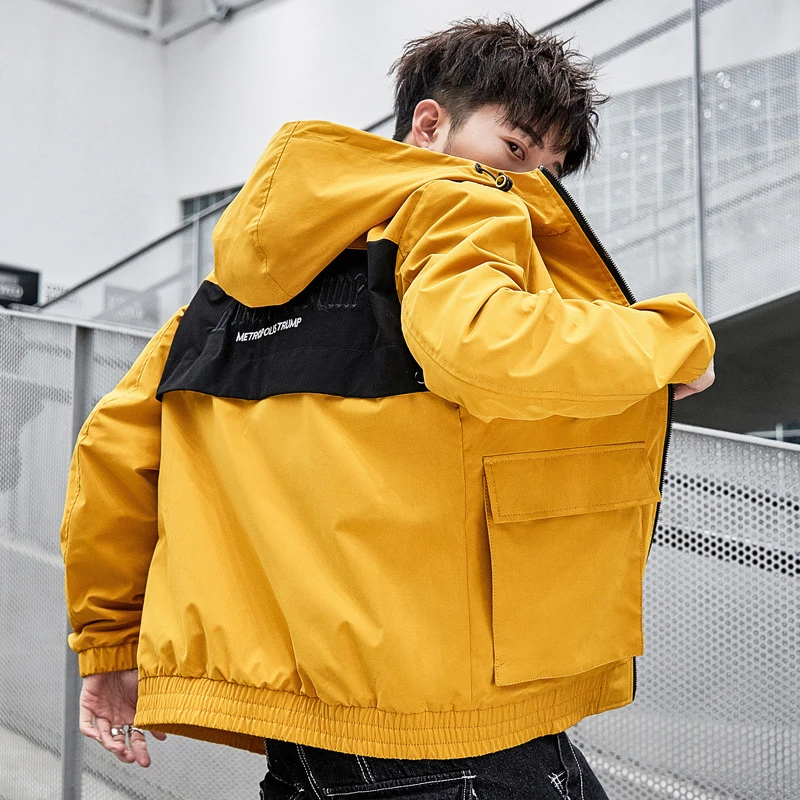 DIMUSI New Mens Jacket Patchwork Tracksuit High Street Hip Hop Coats Fashion Casual Male Streetwear Windproof Hooded 4XL,YA724
DIMUSI New Mens Jacket Patchwork Tracksuit High Street Hip Hop Coats Fashion Casual Male Streetwear Windproof Hooded 4XL,YA724